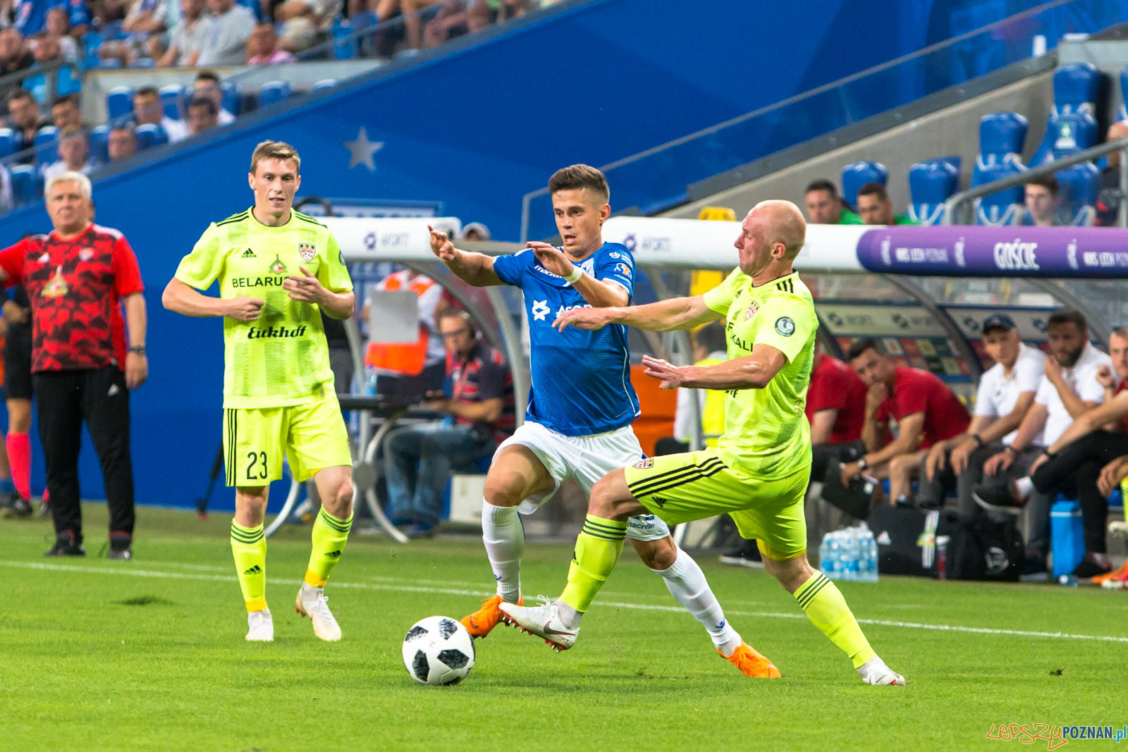 Lech Poznań - FC Shakhtyor Soligorsk (Vladimir Kostevych) Foto: lepszyPOZNAN.pl/Piotr Rychter Lech Poznań - FC Shakhtyor Soligorsk (Vladimir Kostevych) Foto: lepszyPOZNAN.pl/Piotr Rychter