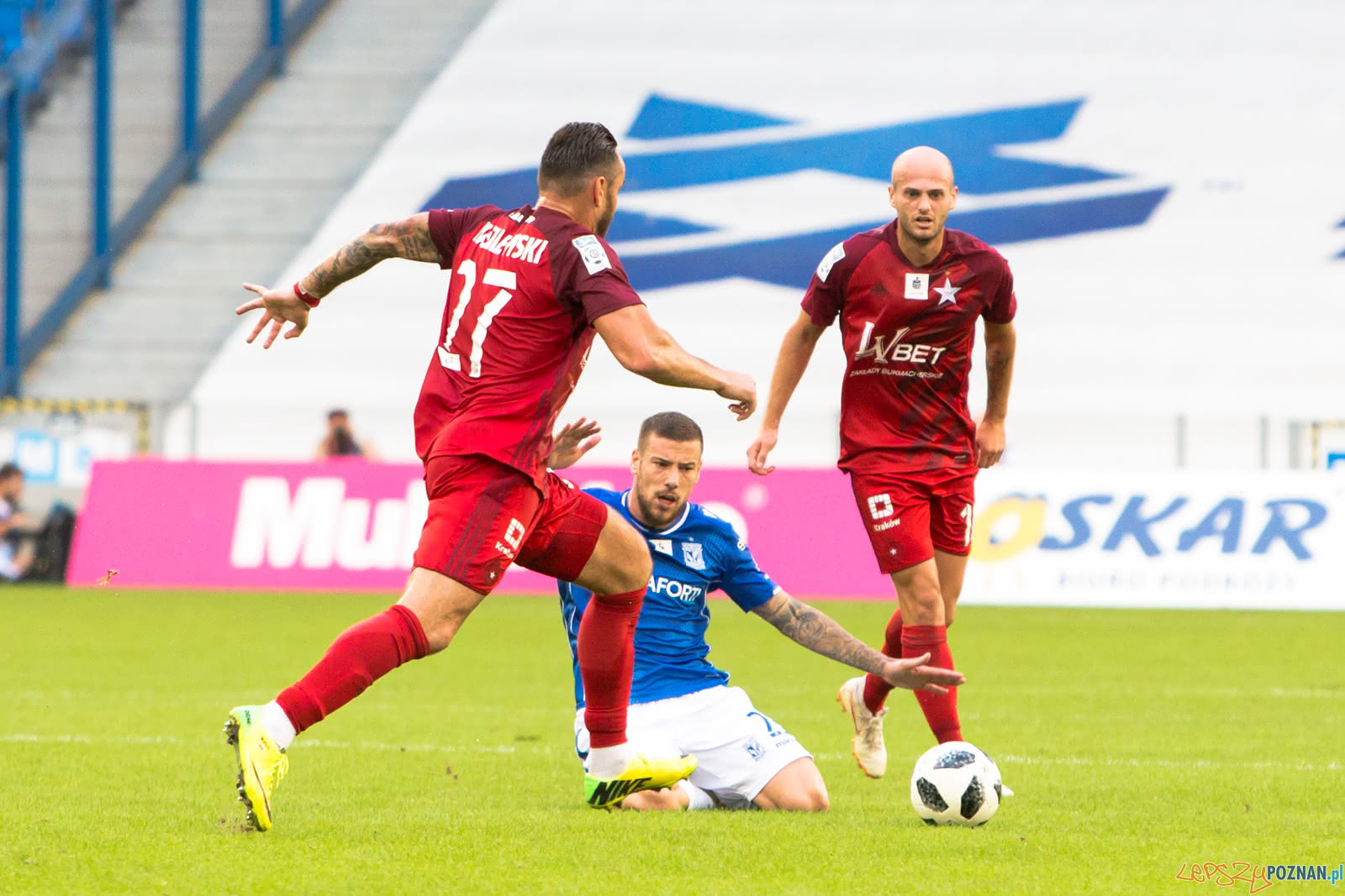 Lech Poznań - Wisła Kraków  Foto: lepszyPOZNAN.pl/Piotr Rychter