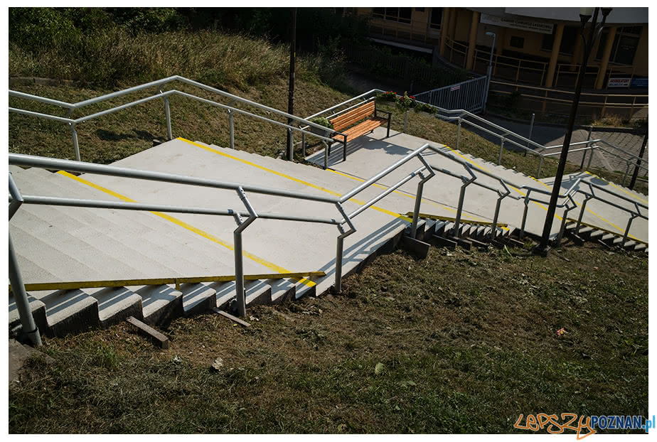 Odświeżone schody na Wildzie Foto: Odświeżone schody na Wildzie Foto: