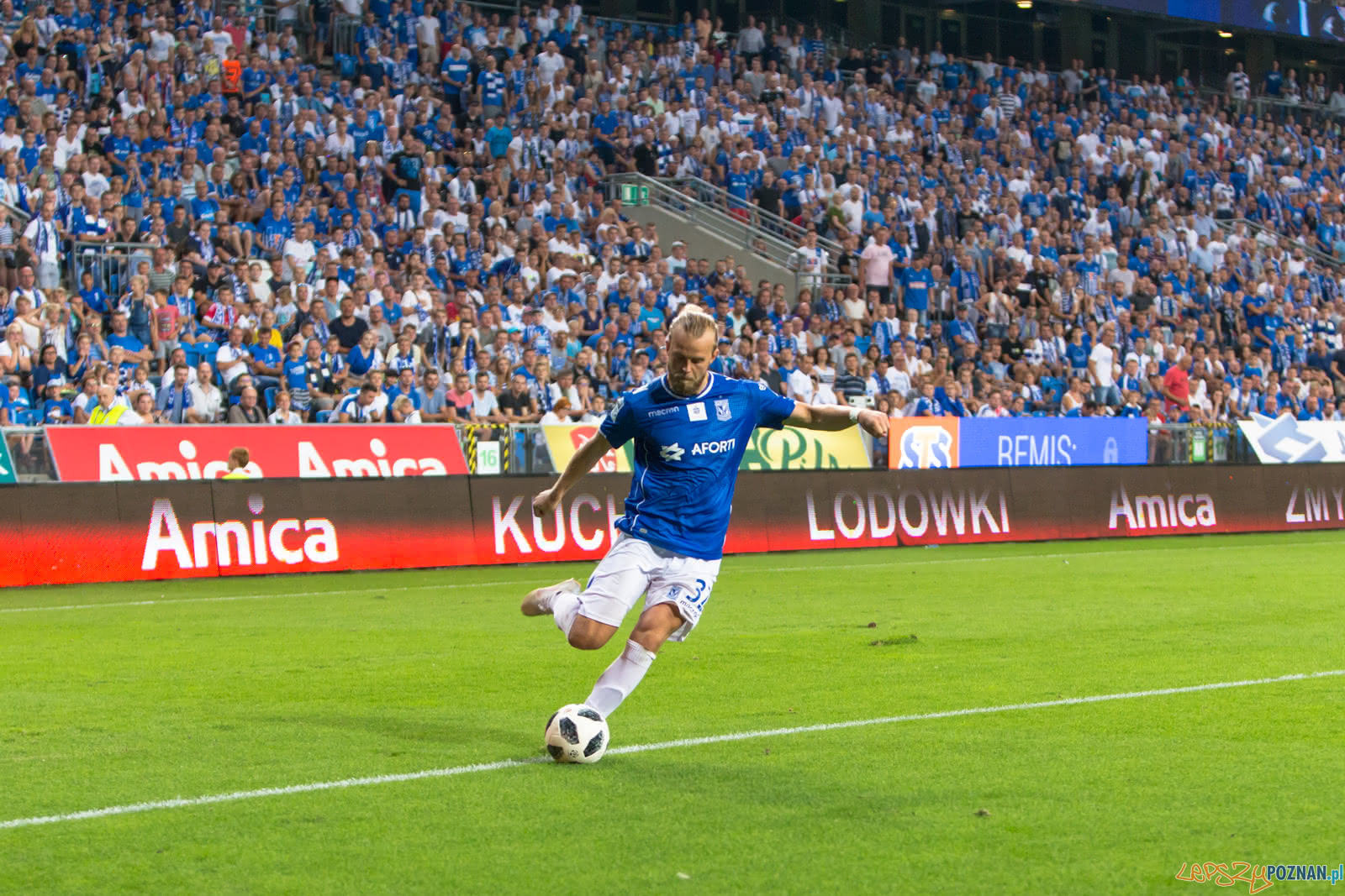Lech Poznań - FC Shakhtyor Soligorsk (Christian Gytkjaer) Foto: lepszyPOZNAN.pl/Piotr Rychter Lech Poznań - FC Shakhtyor Soligorsk (Christian Gytkjaer) Foto: lepszyPOZNAN.pl/Piotr Rychter