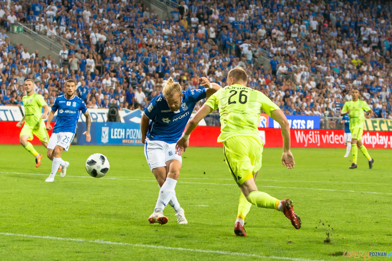Lech Poznań - FC Shakhtyor Soligorsk (Christian Gytkjaer, Maksi Foto: lepszyPOZNAN.pl/Piotr Rychter Lech Poznań - FC Shakhtyor Soligorsk (Christian Gytkjaer, Maksi Foto: lepszyPOZNAN.pl/Piotr Rychter