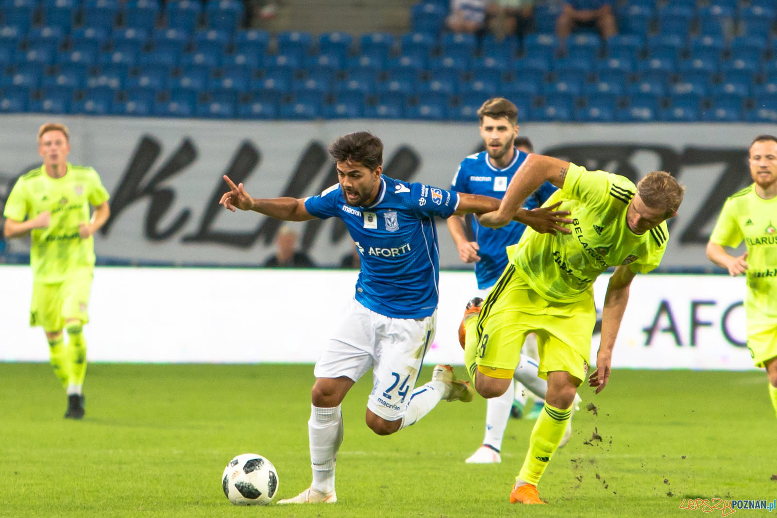 Lech Poznań - FC Shakhtyor Soligorsk (Joao pedro Reis Amaral, A Foto: lepszyPOZNAN.pl/Piotr Rychter Lech Poznań - FC Shakhtyor Soligorsk (Joao pedro Reis Amaral, A Foto: lepszyPOZNAN.pl/Piotr Rychter