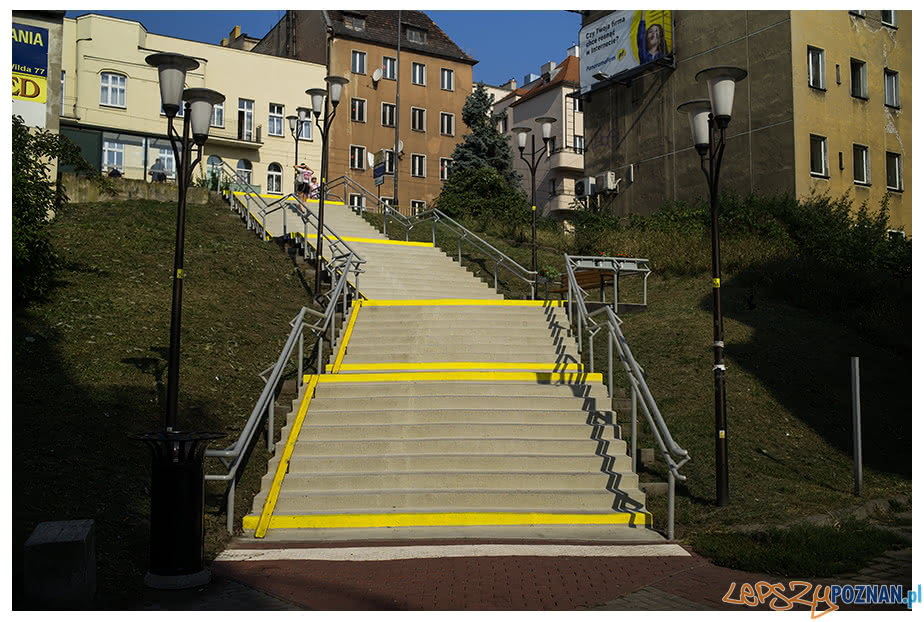 Odświeżone schody na Wildzie Foto: Odświeżone schody na Wildzie Foto: