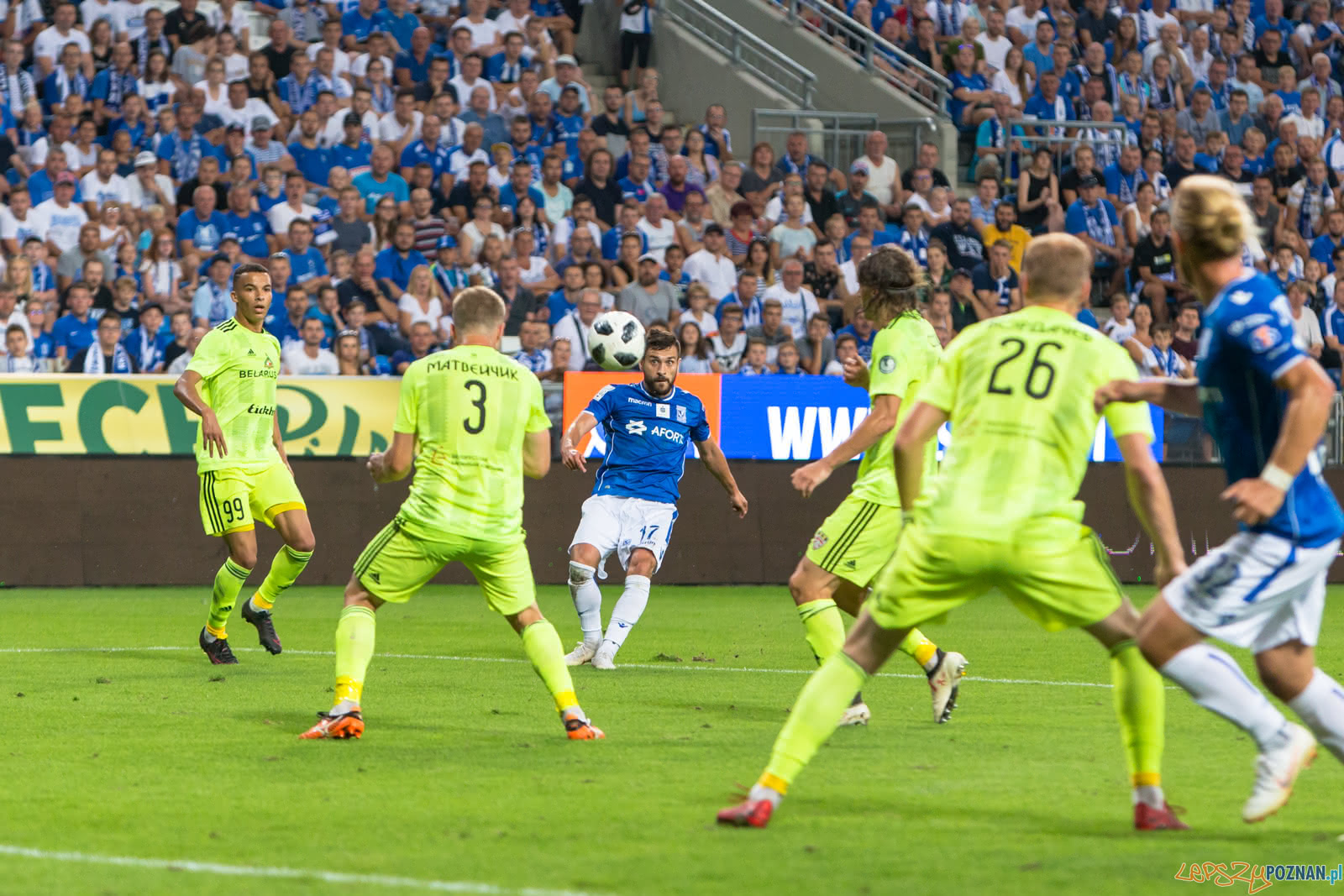 Lech Poznań - FC Shakhtyor Soligorsk Foto: lepszyPOZNAN.pl/Piotr Rychter Lech Poznań - FC Shakhtyor Soligorsk Foto: lepszyPOZNAN.pl/Piotr Rychter