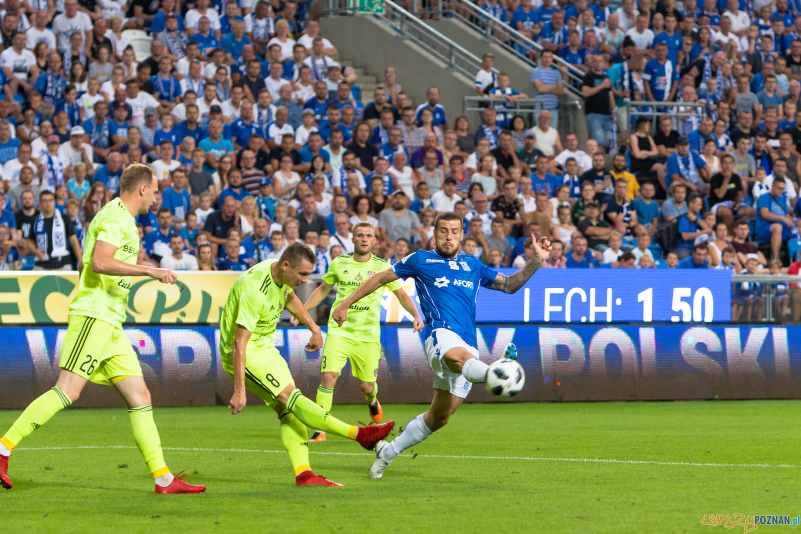 Lech Poznań - FC Shakhtyor Soligorsk Foto: lepszyPOZNAN.pl/Piotr Rychter Lech Poznań - FC Shakhtyor Soligorsk Foto: lepszyPOZNAN.pl/Piotr Rychter