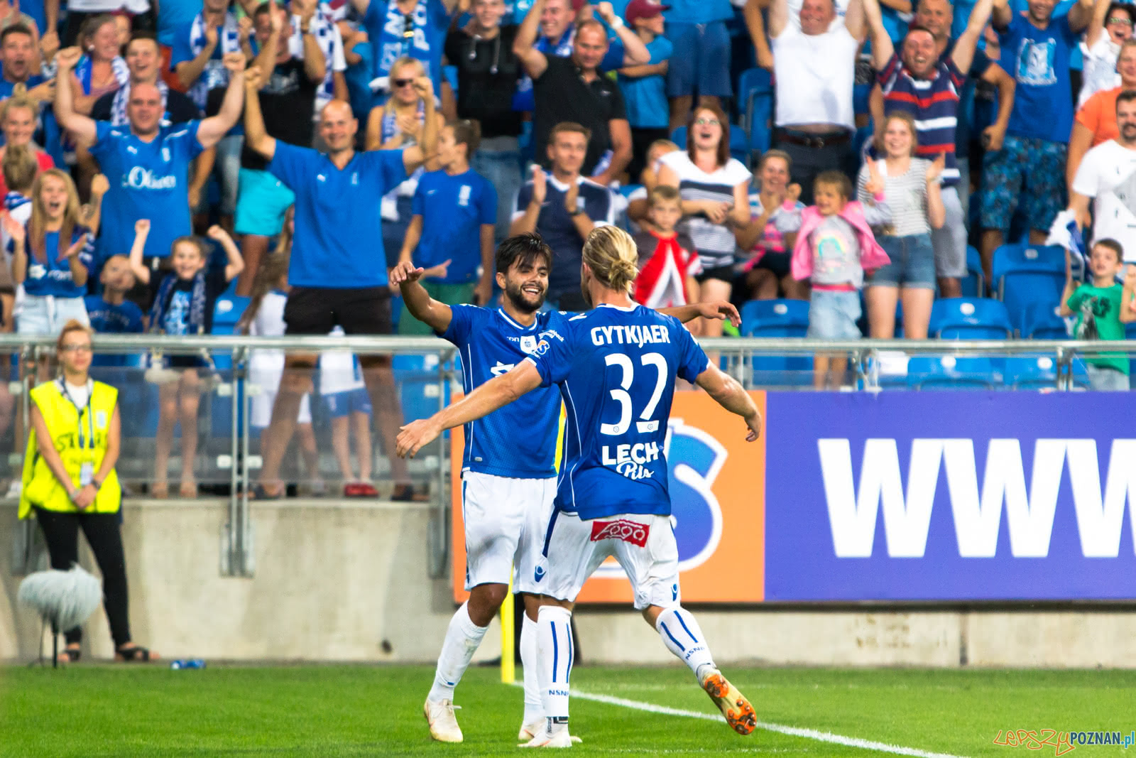 Lech Poznań - FC Shakhtyor Soligorsk (Christian Gytkjaer, Joao Foto: lepszyPOZNAN.pl/Piotr Rychter Lech Poznań - FC Shakhtyor Soligorsk (Christian Gytkjaer, Joao Foto: lepszyPOZNAN.pl/Piotr Rychter