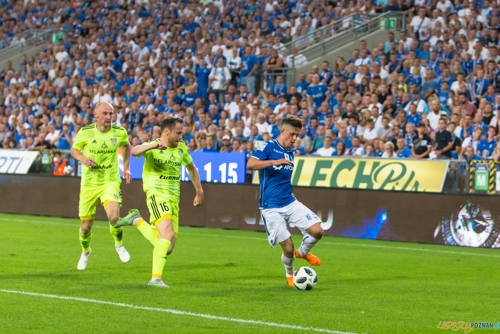 Lech Poznań - FC Shakhtyor Soligorsk Foto: lepszyPOZNAN.pl/Piotr Rychter Lech Poznań - FC Shakhtyor Soligorsk Foto: lepszyPOZNAN.pl/Piotr Rychter
