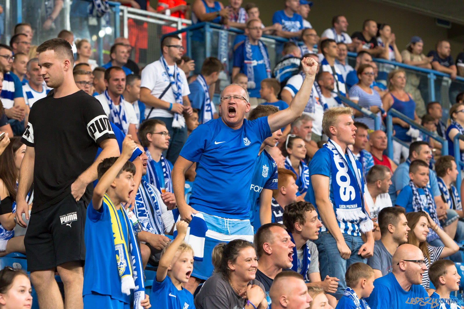 Lech Poznań - FC Shakhtyor Soligorsk (najlepsi kibice na świec Foto: lepszyPOZNAN.pl/Piotr Rychter Lech Poznań - FC Shakhtyor Soligorsk (najlepsi kibice na świec Foto: lepszyPOZNAN.pl/Piotr Rychter