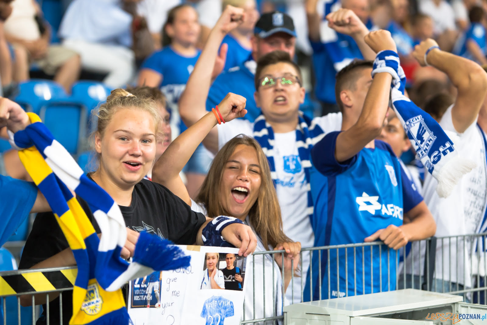 Lech Poznań - FC Shakhtyor Soligorsk (najlepsi kibice na świec Foto: lepszyPOZNAN.pl/Piotr Rychter Lech Poznań - FC Shakhtyor Soligorsk (najlepsi kibice na świec Foto: lepszyPOZNAN.pl/Piotr Rychter