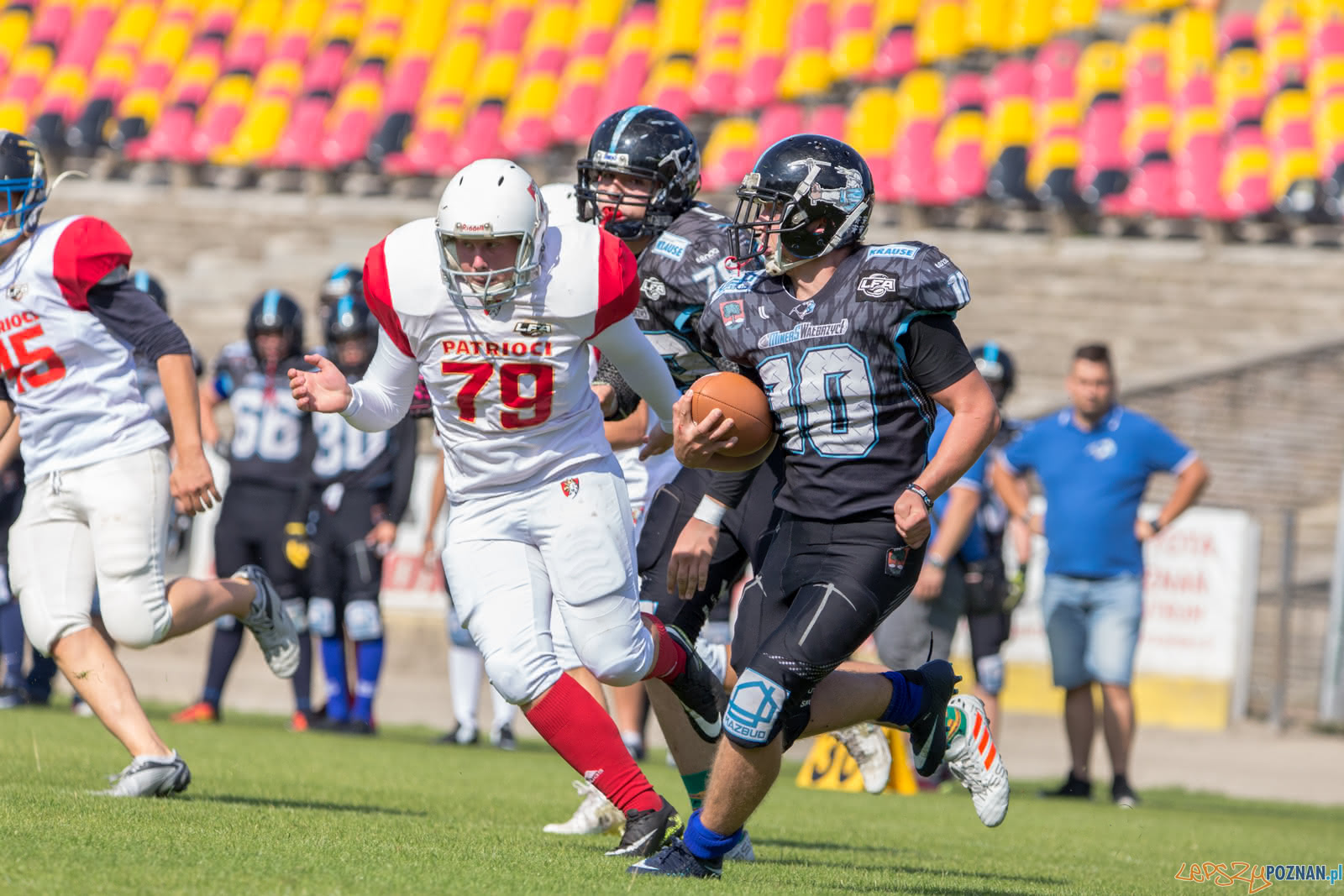 LFA J: Patrioci Poznan - Miners Wałbrzych 22:0 - Golęcin - Poz Foto: LepszyPOZNAN.pl / Paweł Rychter LFA J: Patrioci Poznan - Miners Wałbrzych 22:0 - Golęcin - Poz Foto: LepszyPOZNAN.pl / Paweł Rychter