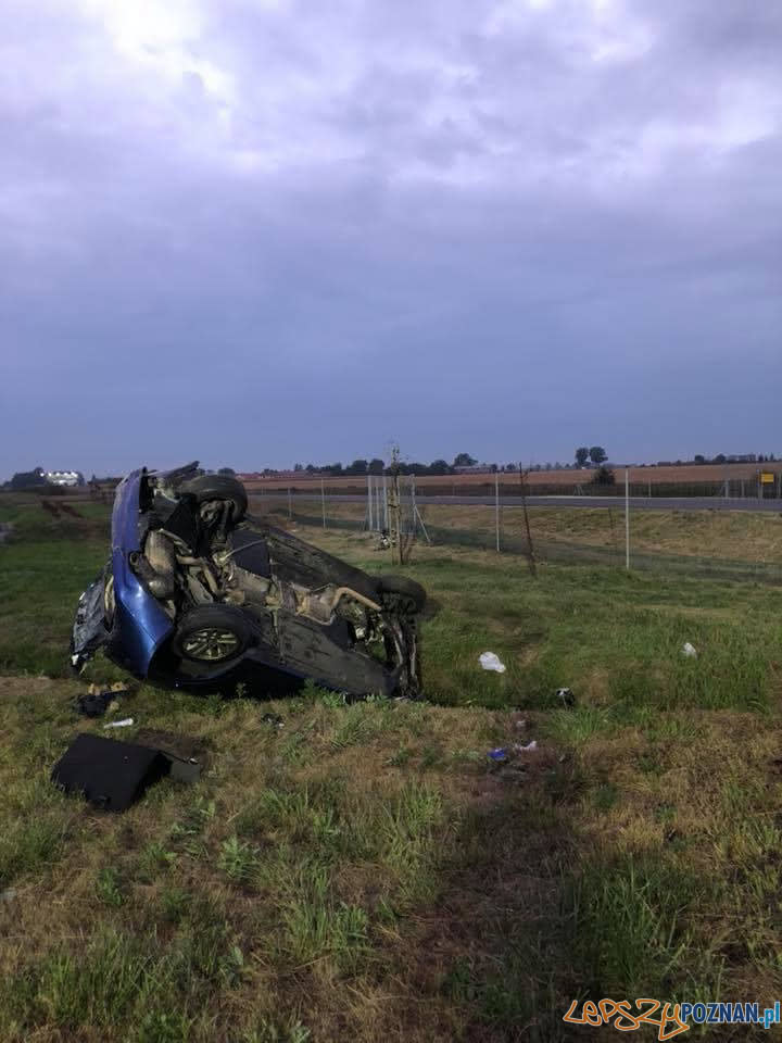 Śmiertelny wypadek na S5 Foto: OSP Kleszczewo Śmiertelny wypadek na S5 Foto: OSP Kleszczewo