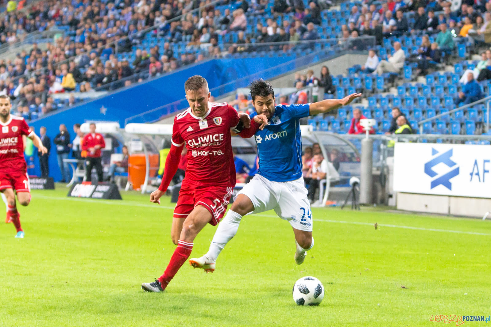 Lech Poznań - Piast Gliwice (Joao Amaral, Marcin Pietrowski) Foto: lepszyPOZNAN.pl/Piotr Rychter Lech Poznań - Piast Gliwice (Joao Amaral, Marcin Pietrowski) Foto: lepszyPOZNAN.pl/Piotr Rychter