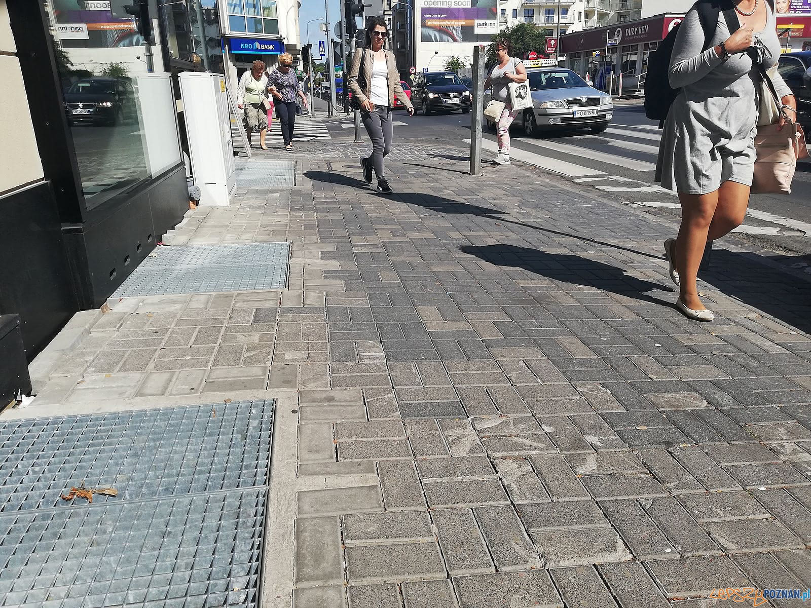 Garbary - Źle wyremontowany chodnik Foto: Garbary - Źle wyremontowany chodnik Foto: