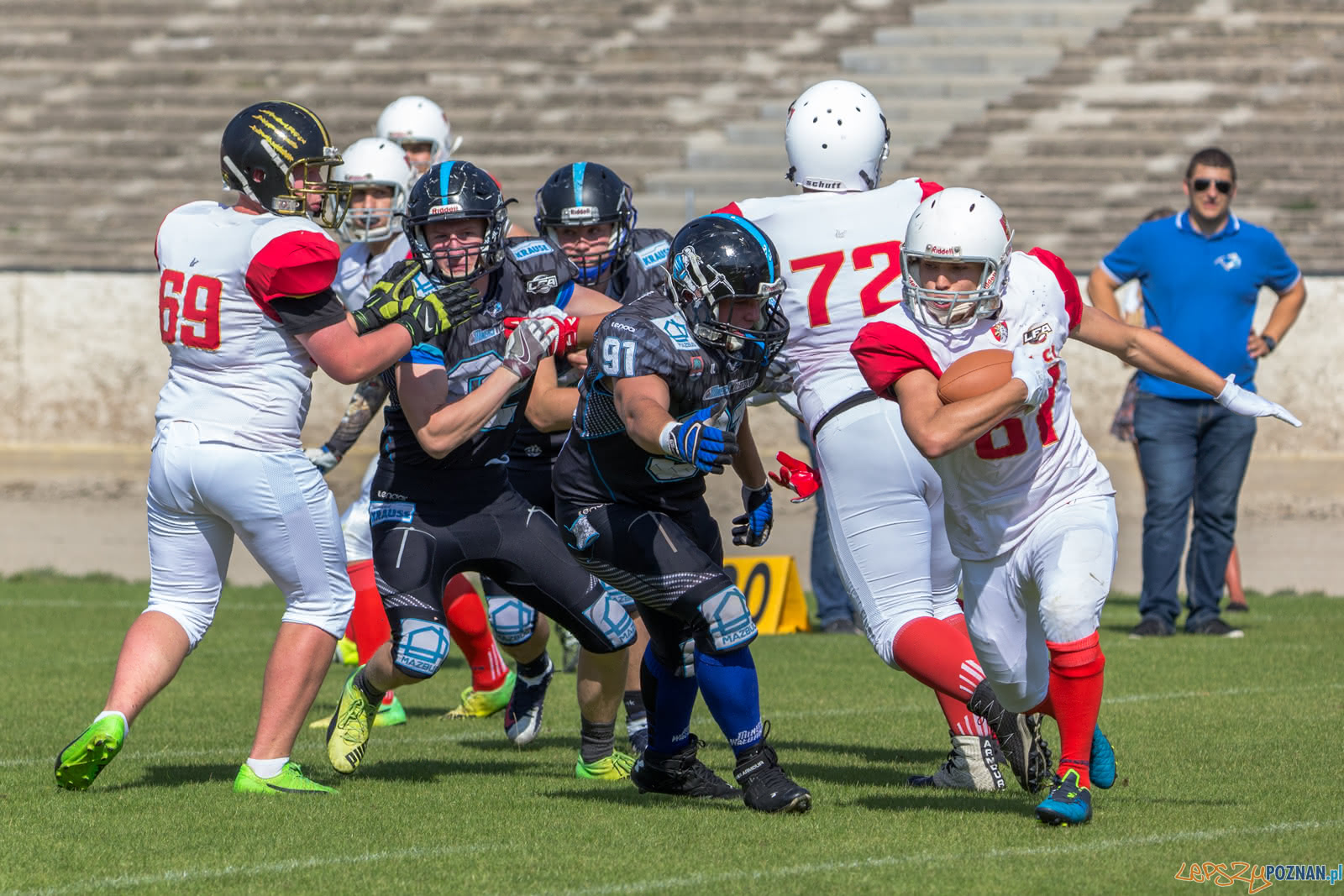 LFA J: Patrioci Poznan - Miners Wałbrzych 22:0 - Golęcin - Poz Foto: LepszyPOZNAN.pl / Paweł Rychter LFA J: Patrioci Poznan - Miners Wałbrzych 22:0 - Golęcin - Poz Foto: LepszyPOZNAN.pl / Paweł Rychter