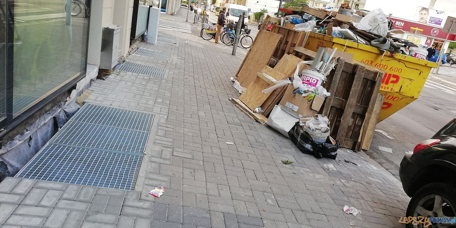 Garbary - Źle wyremontowany chodnik Foto: Garbary - Źle wyremontowany chodnik Foto: