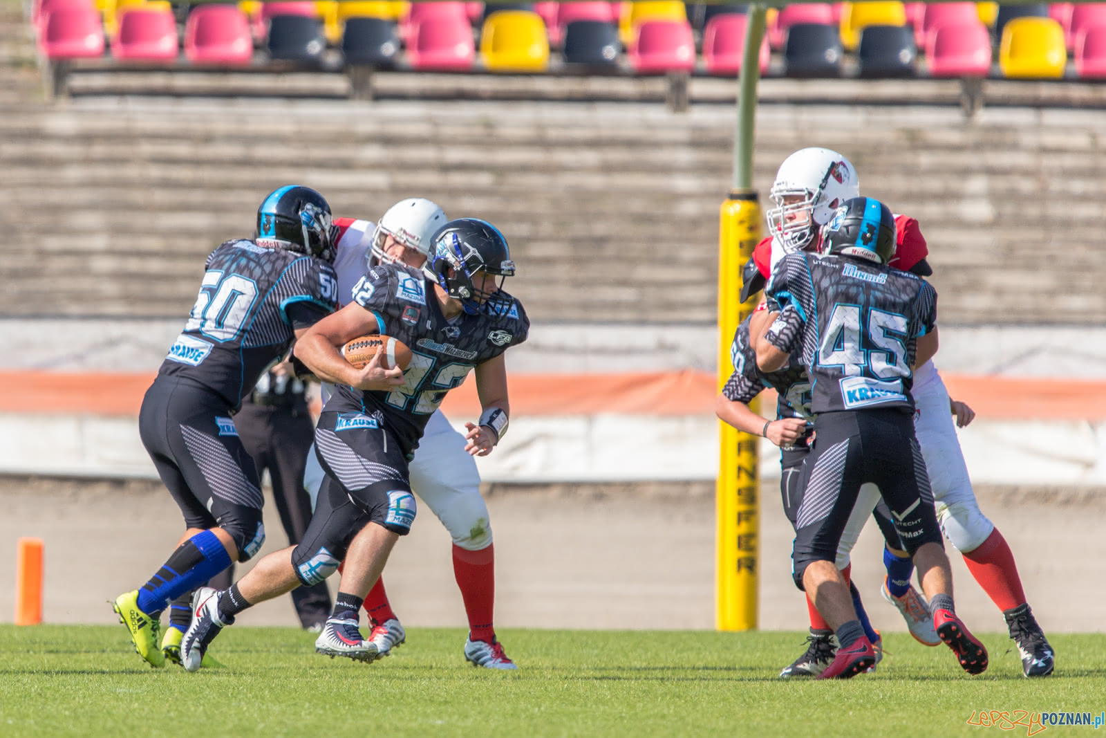 LFA J: Patrioci Poznan - Miners Wałbrzych 22:0 - Golęcin - Poz Foto: LepszyPOZNAN.pl / Paweł Rychter LFA J: Patrioci Poznan - Miners Wałbrzych 22:0 - Golęcin - Poz Foto: LepszyPOZNAN.pl / Paweł Rychter