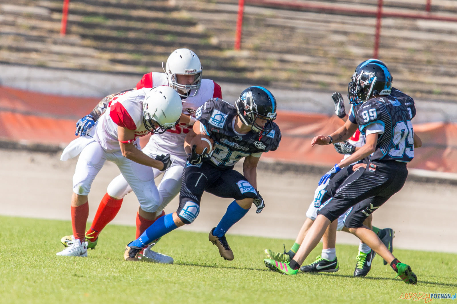 LFA J: Patrioci Poznan - Miners Wałbrzych 22:0 - Golęcin - Poz Foto: LepszyPOZNAN.pl / Paweł Rychter LFA J: Patrioci Poznan - Miners Wałbrzych 22:0 - Golęcin - Poz Foto: LepszyPOZNAN.pl / Paweł Rychter