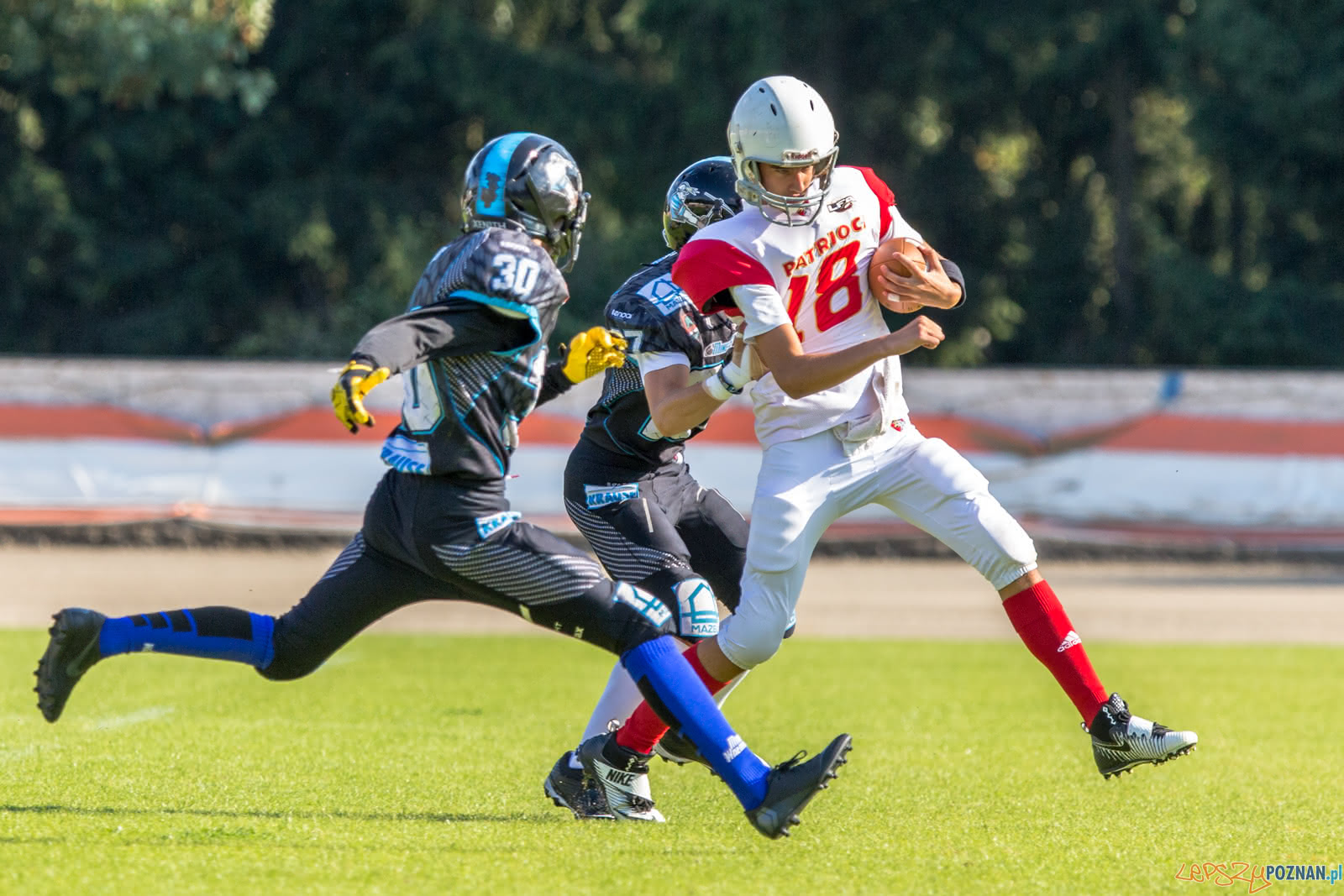 LFA J: Patrioci Poznan - Miners Wałbrzych 22:0 - Golęcin - Poz Foto: LepszyPOZNAN.pl / Paweł Rychter LFA J: Patrioci Poznan - Miners Wałbrzych 22:0 - Golęcin - Poz Foto: LepszyPOZNAN.pl / Paweł Rychter