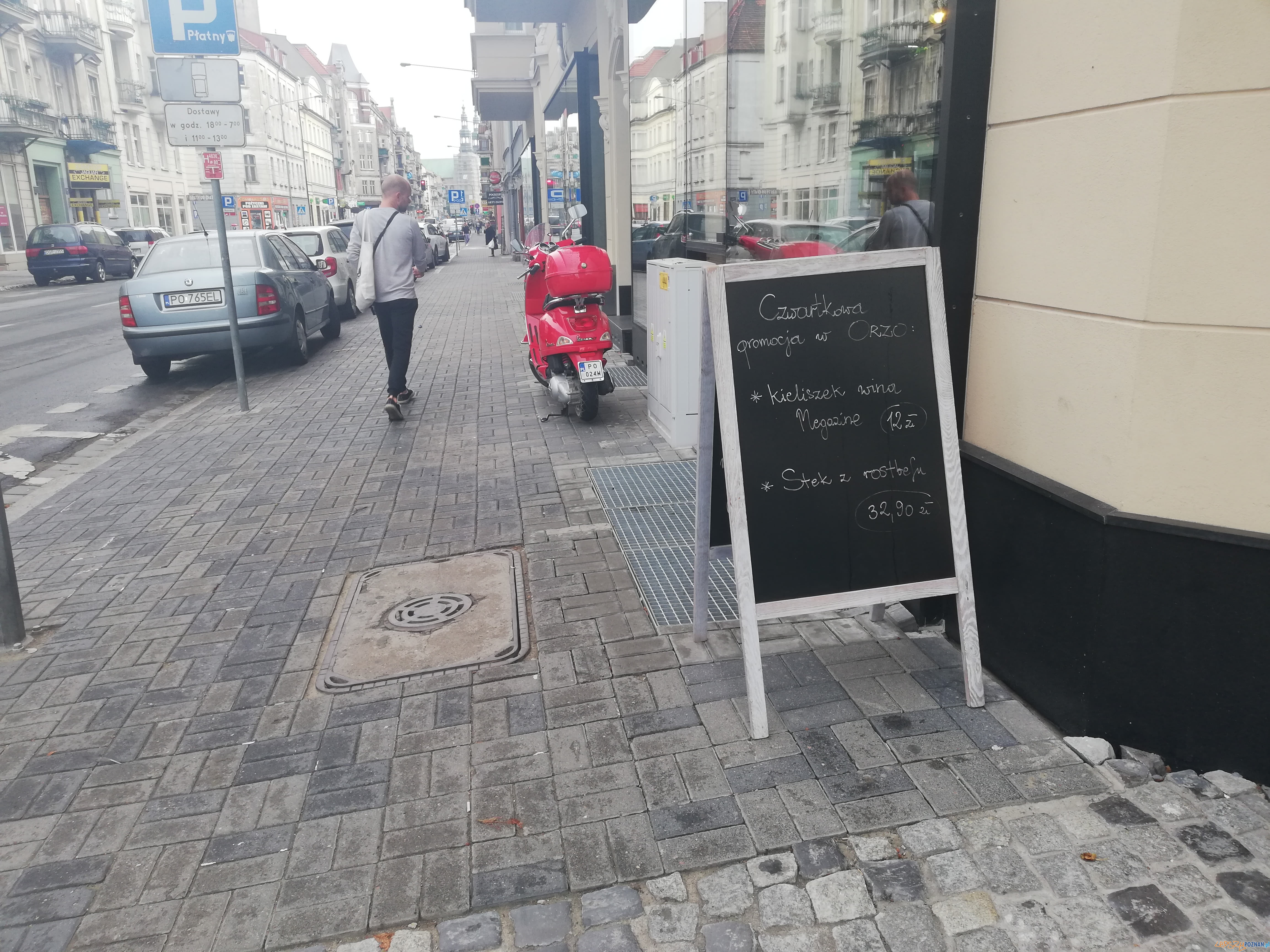 Garbary - nielegalny potykacz Foto: Garbary - nielegalny potykacz Foto: