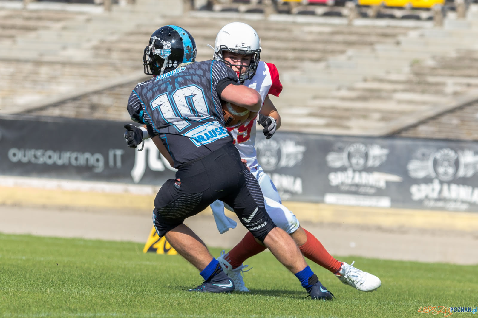 LFA J: Patrioci Poznan - Miners Wałbrzych 22:0 - Golęcin - Poz Foto: LepszyPOZNAN.pl / Paweł Rychter LFA J: Patrioci Poznan - Miners Wałbrzych 22:0 - Golęcin - Poz Foto: LepszyPOZNAN.pl / Paweł Rychter