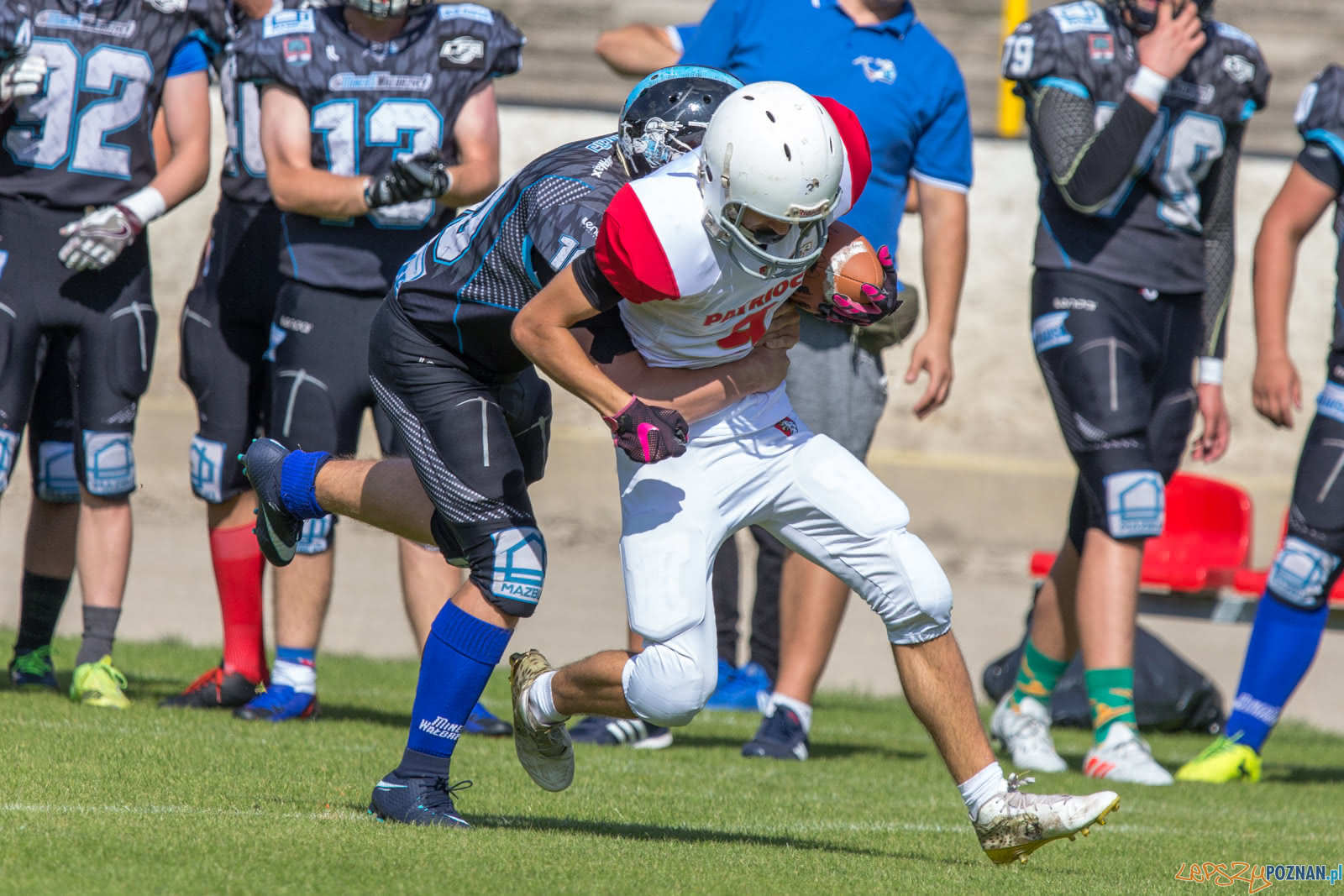 LFA J: Patrioci Poznan - Miners Wałbrzych 22:0 - Golęcin - Poz Foto: LepszyPOZNAN.pl / Paweł Rychter LFA J: Patrioci Poznan - Miners Wałbrzych 22:0 - Golęcin - Poz Foto: LepszyPOZNAN.pl / Paweł Rychter