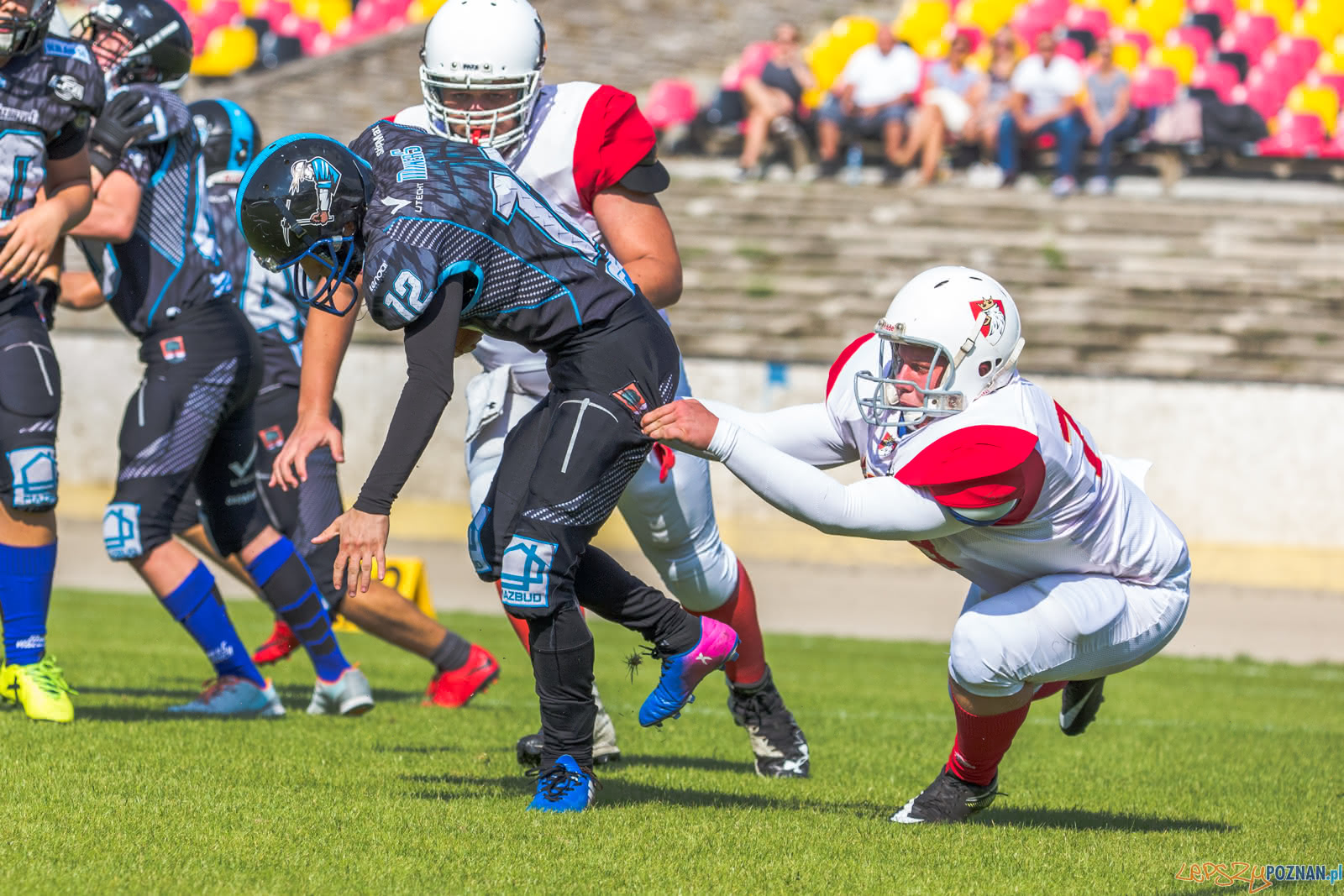 LFA J: Patrioci Poznan - Miners Wałbrzych 22:0 - Golęcin - Poz Foto: LepszyPOZNAN.pl / Paweł Rychter LFA J: Patrioci Poznan - Miners Wałbrzych 22:0 - Golęcin - Poz Foto: LepszyPOZNAN.pl / Paweł Rychter