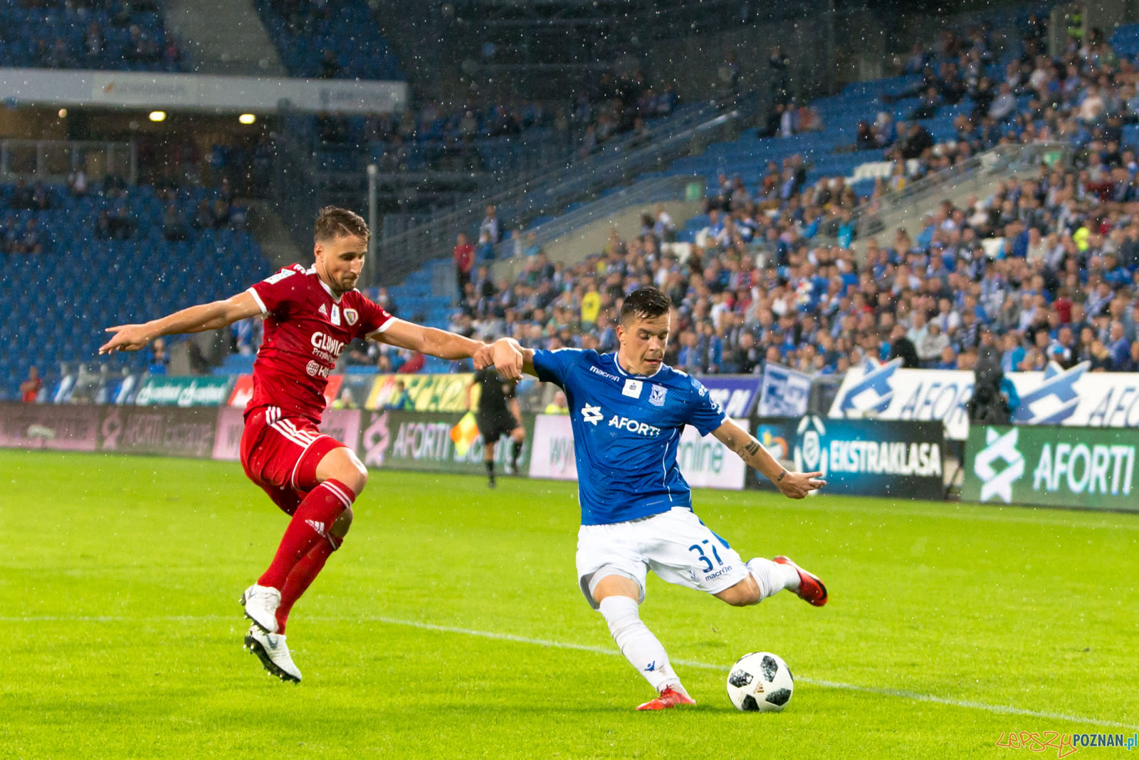 Lech Poznań - Piast Gliwice (Marcin Wasilewski) Foto: lepszyPOZNAN.pl/Piotr Rychter Lech Poznań - Piast Gliwice (Marcin Wasilewski) Foto: lepszyPOZNAN.pl/Piotr Rychter