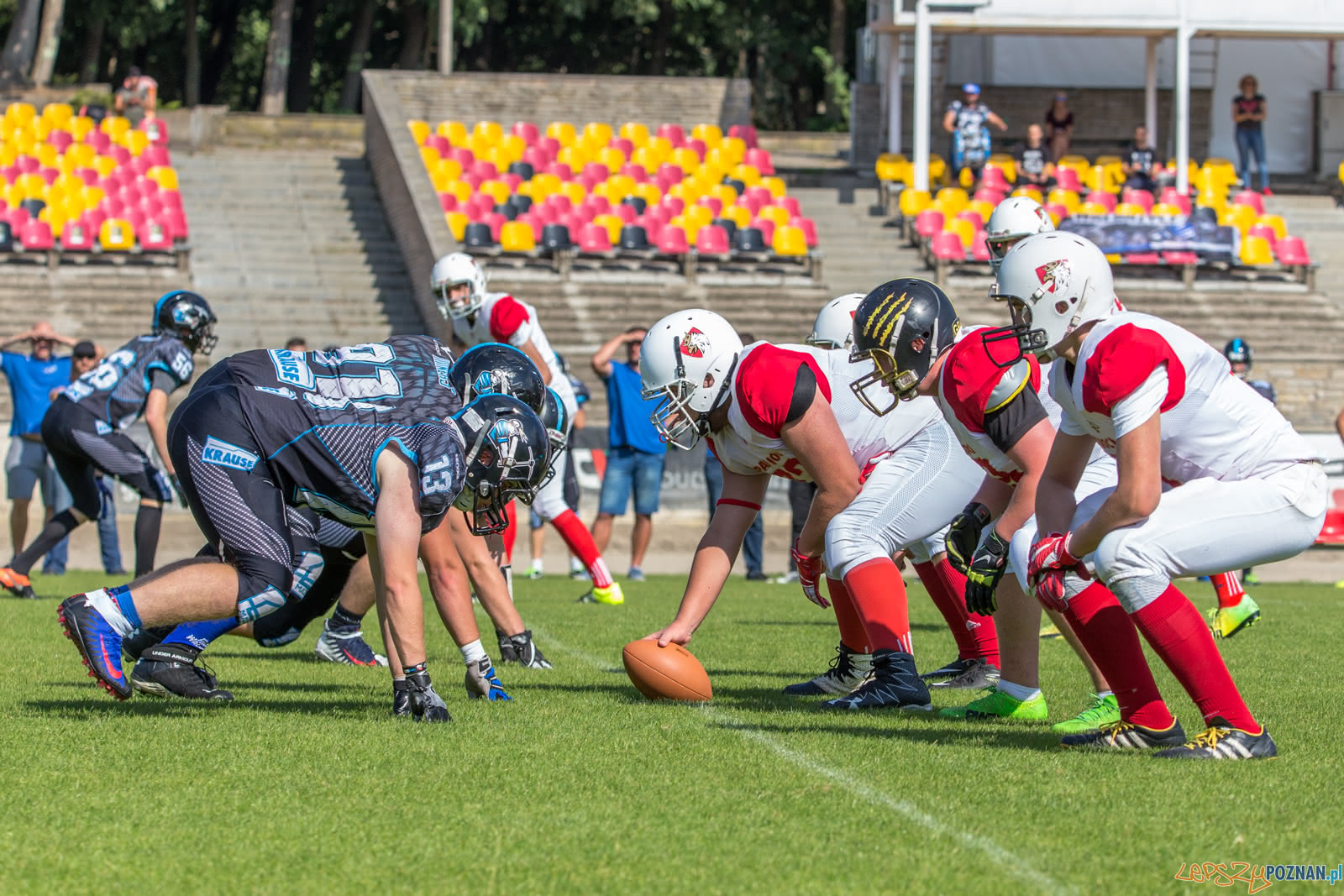 LFA J: Patrioci Poznan - Miners Wałbrzych 22:0 - Golęcin - Poz Foto: LepszyPOZNAN.pl / Paweł Rychter LFA J: Patrioci Poznan - Miners Wałbrzych 22:0 - Golęcin - Poz Foto: LepszyPOZNAN.pl / Paweł Rychter