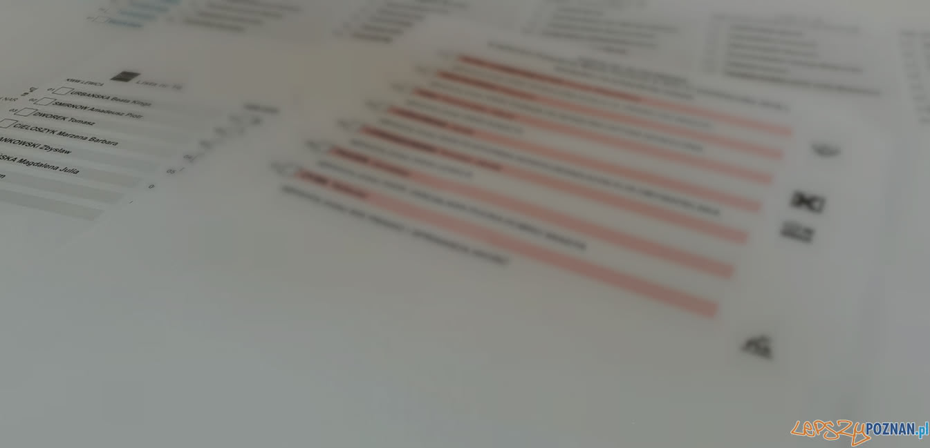 karta do głosowania Foto: lepszyPOZNAN / tab karta do głosowania Foto: lepszyPOZNAN / tab