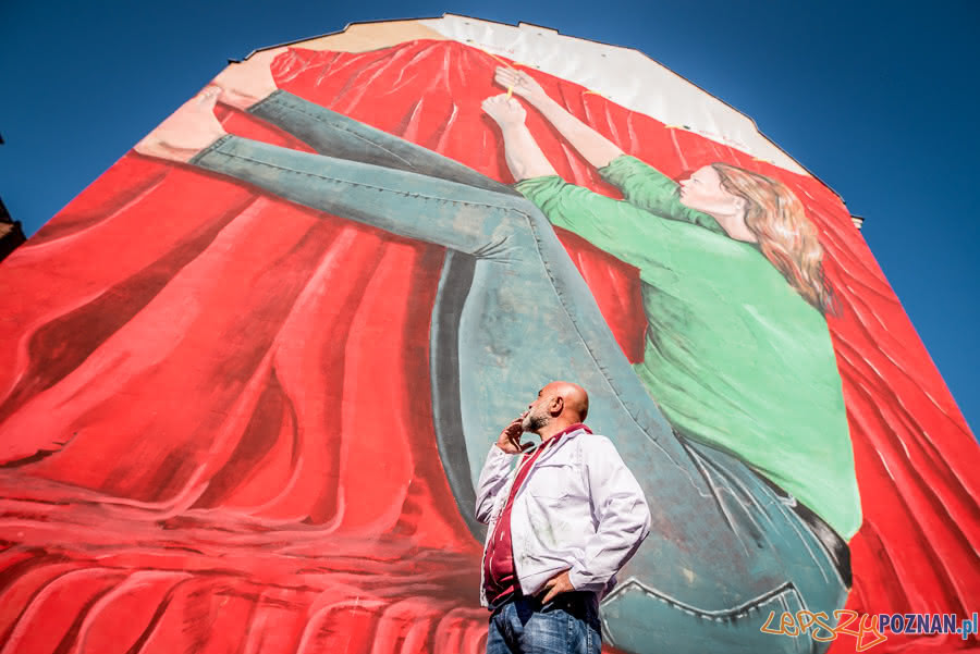 Mural Nowowiejskiego Foto: M. Zakrzewski Fundacja Malta / materiały prasowe Mural Nowowiejskiego Foto: M. Zakrzewski Fundacja Malta / materiały prasowe