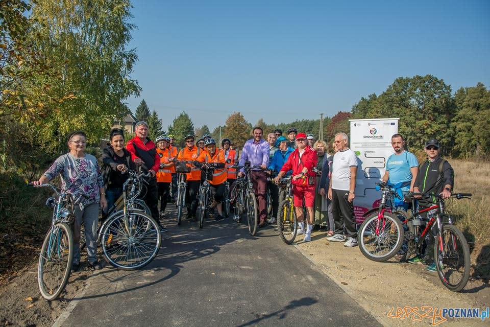 Ścieżka rowerowa do Stobnicy Foto: Gmina Oborniki Ścieżka rowerowa do Stobnicy Foto: Gmina Oborniki