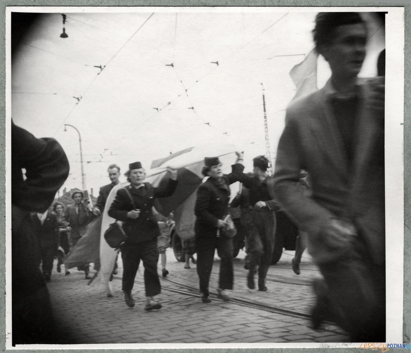 Trzy Tramwajarki Foto: Źródło Archiwum IPN Poznań Trzy Tramwajarki Foto: Źródło Archiwum IPN Poznań