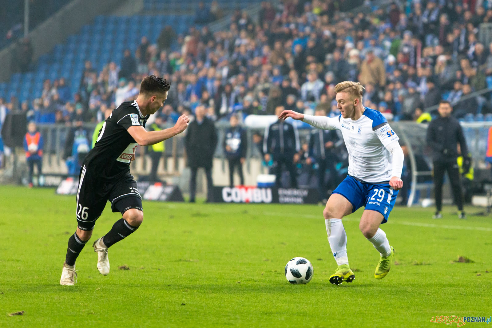 Lech Poznań - Wisła Płock (Kamil Jóźwiak, Igor Łasicki) Foto: lepszyPOZNAN.pl/Piotr Rychter Lech Poznań - Wisła Płock (Kamil Jóźwiak, Igor Łasicki) Foto: lepszyPOZNAN.pl/Piotr Rychter