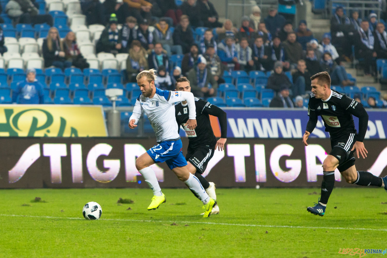 Lech Poznań - Wisła Płock (Christian Gytkjaer) Foto: lepszyPOZNAN.pl/Piotr Rychter Lech Poznań - Wisła Płock (Christian Gytkjaer) Foto: lepszyPOZNAN.pl/Piotr Rychter