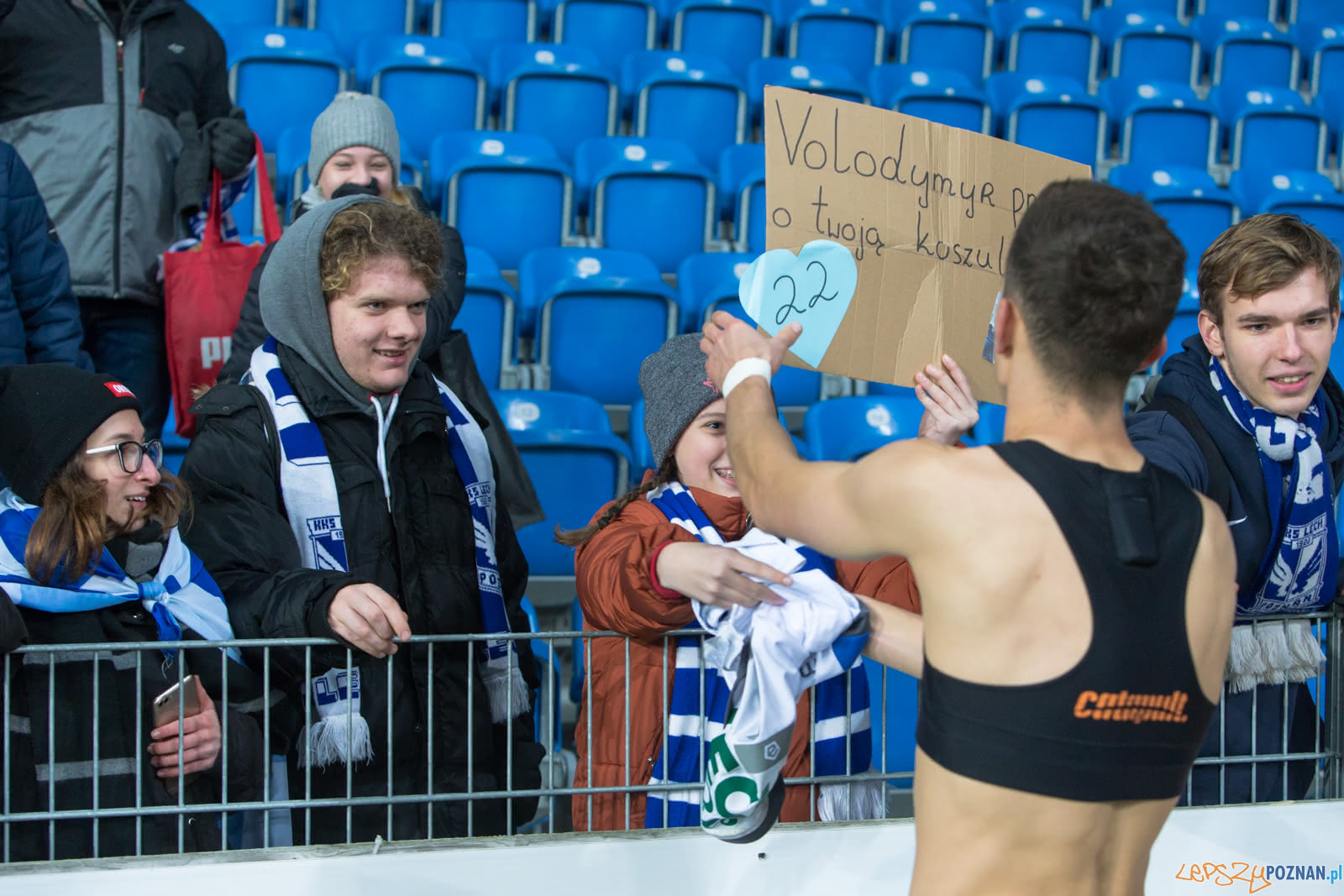 Lech Poznań - Wisła Płock (najlepsi kibice na świecie, Volod Foto: lepszyPOZNAN.pl/Piotr Rychter Lech Poznań - Wisła Płock (najlepsi kibice na świecie, Volod Foto: lepszyPOZNAN.pl/Piotr Rychter