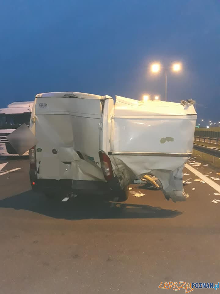 Śmiertelny wypadek na A2 Foto: OSP Gozdowo Śmiertelny wypadek na A2 Foto: OSP Gozdowo