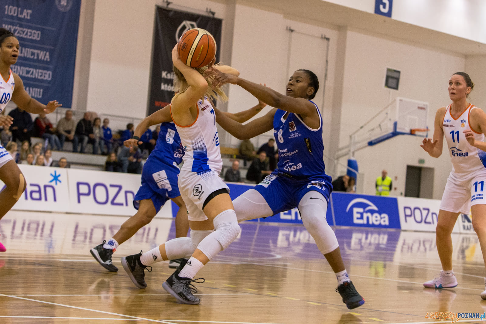 Enea AZS Poznań - Enea AJP AZS Gorzów Wlkp. 71:94 - Poznań 22 Foto: LepszyPOZNAN.pl / Paweł Rychter Enea AZS Poznań - Enea AJP AZS Gorzów Wlkp. 71:94 - Poznań 22 Foto: LepszyPOZNAN.pl / Paweł Rychter