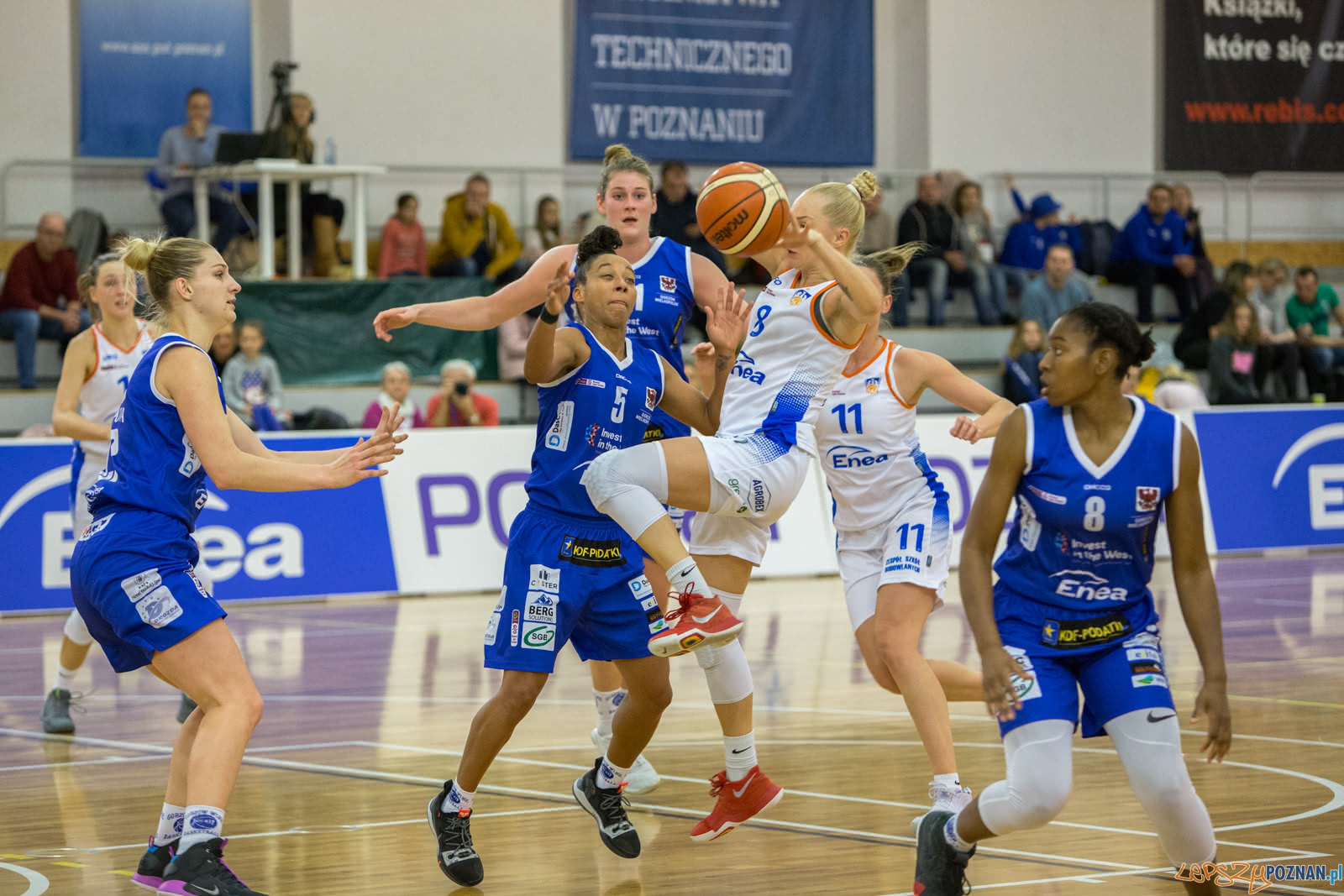 Enea AZS Poznań - Enea AJP AZS Gorzów Wlkp. 71:94 - Poznań 22 Foto: LepszyPOZNAN.pl / Paweł Rychter Enea AZS Poznań - Enea AJP AZS Gorzów Wlkp. 71:94 - Poznań 22 Foto: LepszyPOZNAN.pl / Paweł Rychter