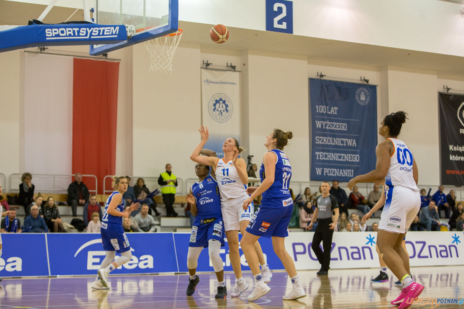 Enea AZS Poznań - Enea AJP AZS Gorzów Wlkp. 71:94 - Poznań 22 Foto: LepszyPOZNAN.pl / Paweł Rychter Enea AZS Poznań - Enea AJP AZS Gorzów Wlkp. 71:94 - Poznań 22 Foto: LepszyPOZNAN.pl / Paweł Rychter