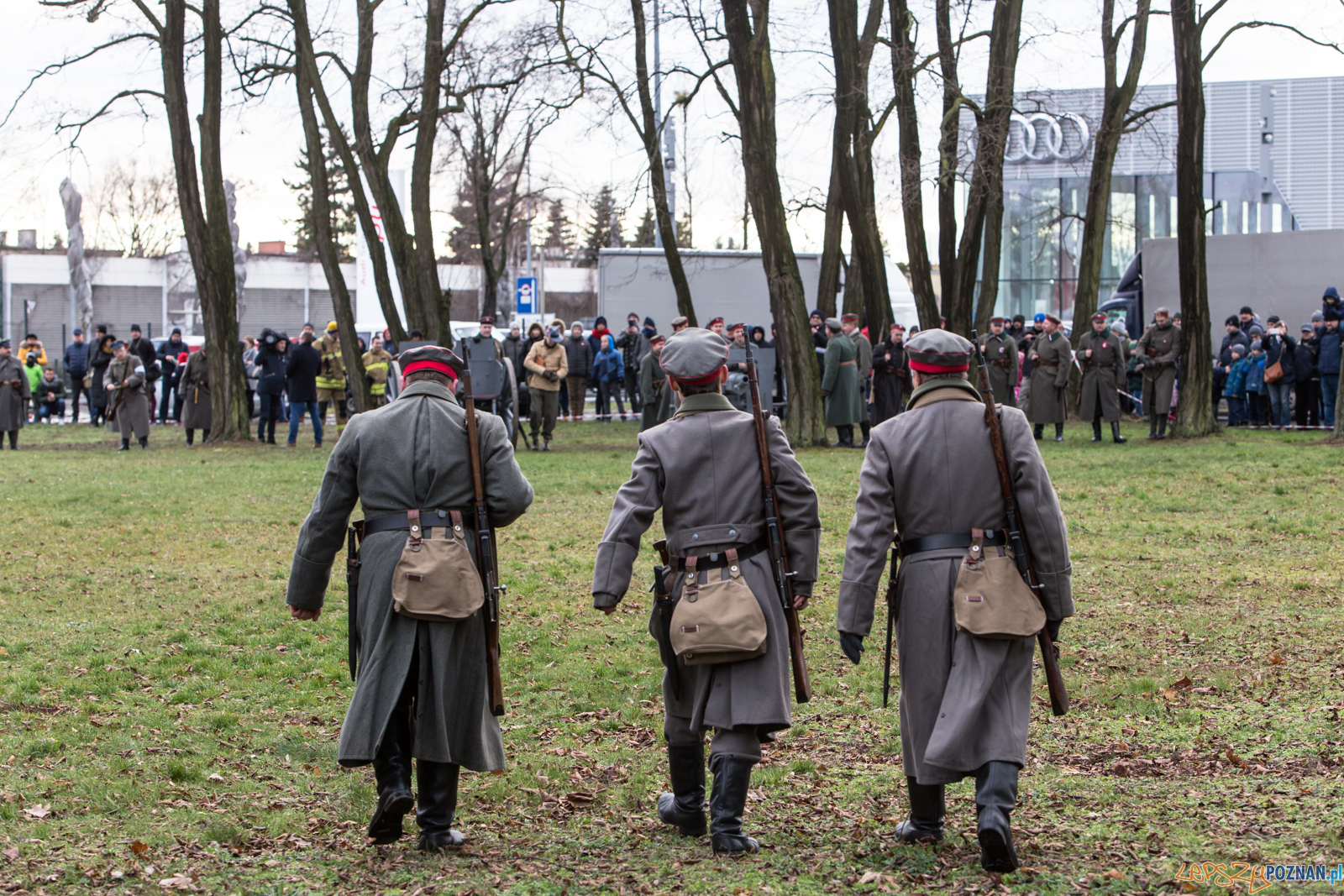 100 lecie zdobycia Ławicy - inscenizacja Foto: lepszyPOZNAN.pl/Piotr Rychter 100 lecie zdobycia Ławicy - inscenizacja Foto: lepszyPOZNAN.pl/Piotr Rychter