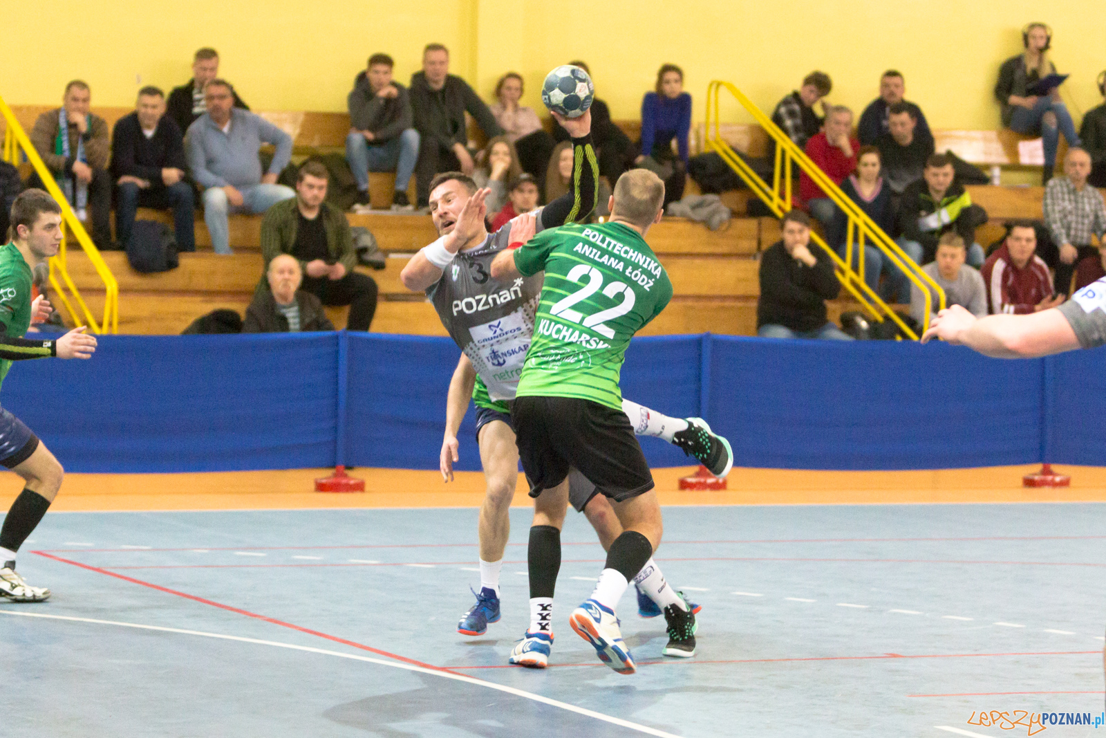 Mecz 12. kolejki I ligi piłki ręcznej mężczyzn WKS Grunwald Foto: lepszyPOZNAN.pl/Piotr Rychter Mecz 12. kolejki I ligi piłki ręcznej mężczyzn WKS Grunwald Foto: lepszyPOZNAN.pl/Piotr Rychter