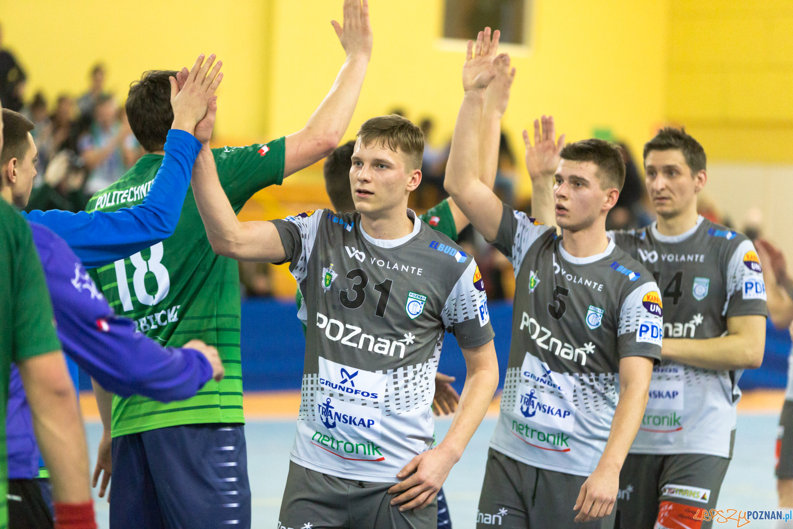 Mecz 12. kolejki I ligi piłki ręcznej mężczyzn WKS Grunwald Foto: lepszyPOZNAN.pl/Piotr Rychter Mecz 12. kolejki I ligi piłki ręcznej mężczyzn WKS Grunwald Foto: lepszyPOZNAN.pl/Piotr Rychter