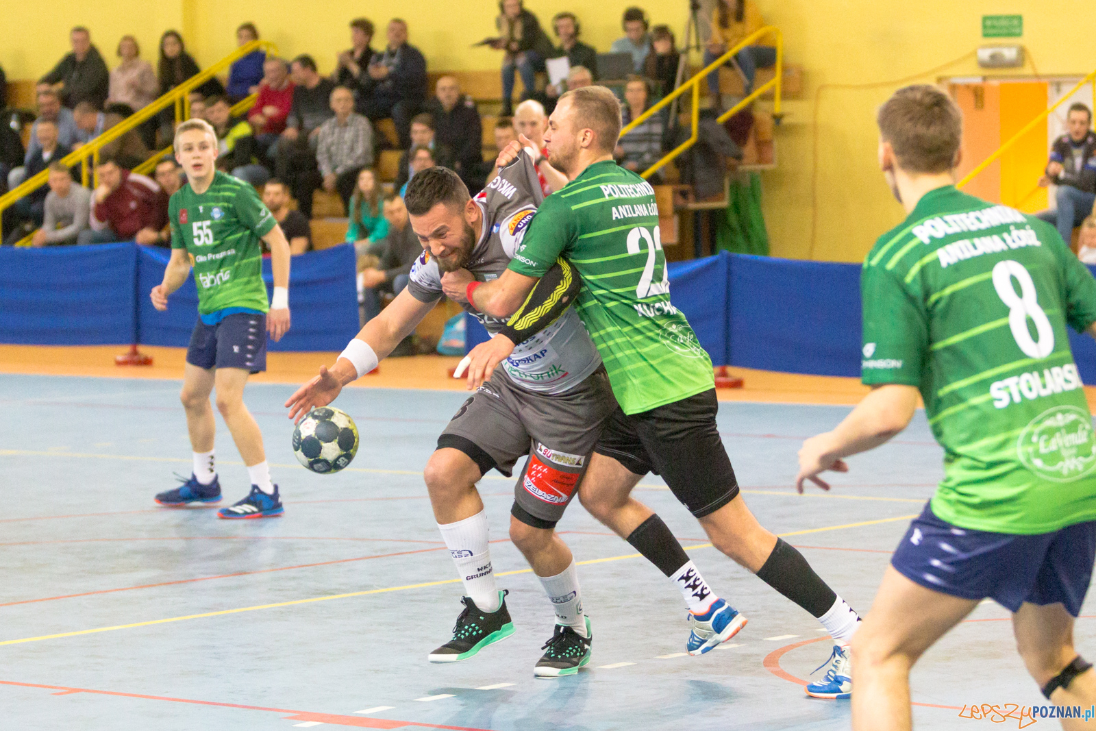 Mecz 12. kolejki I ligi piłki ręcznej mężczyzn WKS Grunwald Foto: lepszyPOZNAN.pl/Piotr Rychter Mecz 12. kolejki I ligi piłki ręcznej mężczyzn WKS Grunwald Foto: lepszyPOZNAN.pl/Piotr Rychter