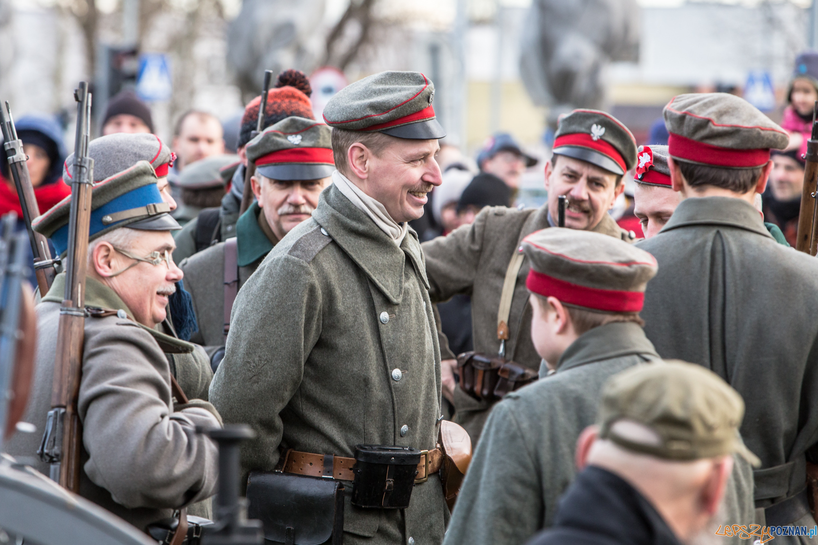 100 lecie zdobycia Ławicy - inscenizacja Foto: lepszyPOZNAN.pl/Piotr Rychter 100 lecie zdobycia Ławicy - inscenizacja Foto: lepszyPOZNAN.pl/Piotr Rychter