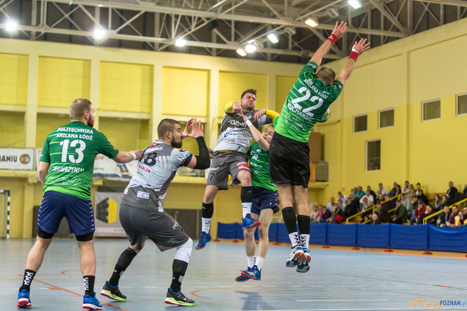 Mecz 12. kolejki I ligi piłki ręcznej mężczyzn WKS Grunwald Foto: lepszyPOZNAN.pl/Piotr Rychter Mecz 12. kolejki I ligi piłki ręcznej mężczyzn WKS Grunwald Foto: lepszyPOZNAN.pl/Piotr Rychter