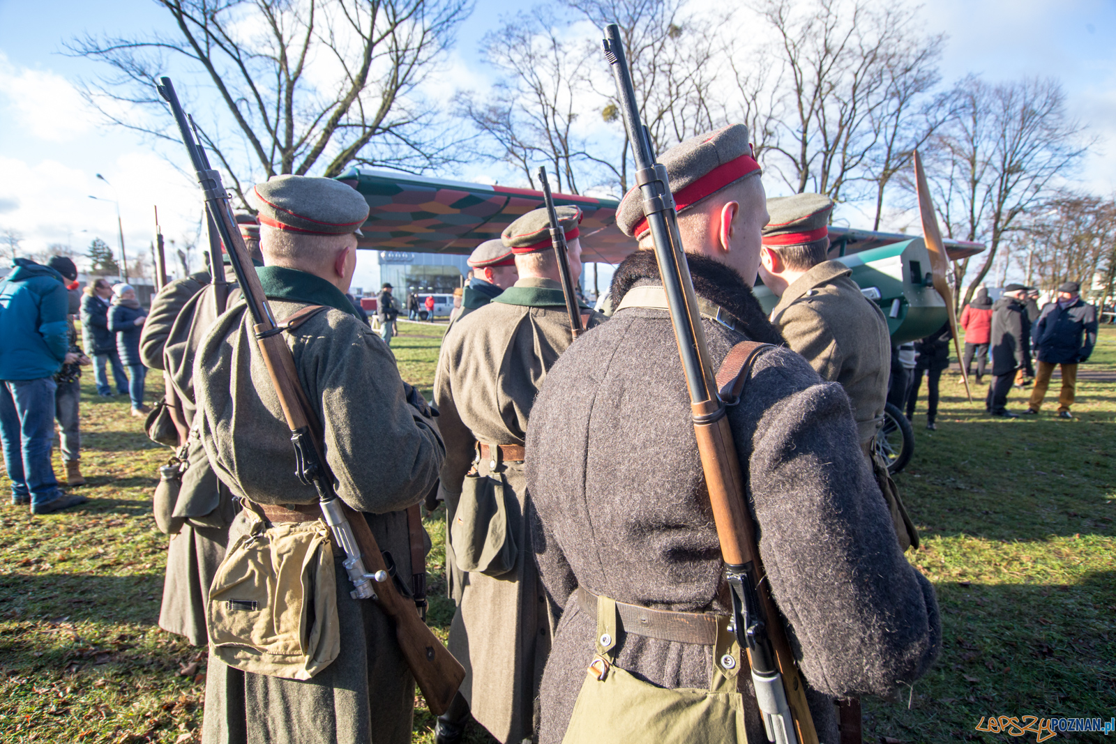 100 lecie zdobycia Ławicy - inscenizacja Foto: lepszyPOZNAN.pl/Piotr Rychter 100 lecie zdobycia Ławicy - inscenizacja Foto: lepszyPOZNAN.pl/Piotr Rychter
