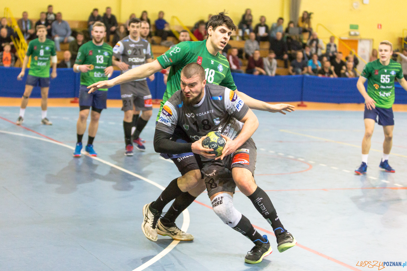 Mecz 12. kolejki I ligi piłki ręcznej mężczyzn WKS Grunwald Foto: lepszyPOZNAN.pl/Piotr Rychter Mecz 12. kolejki I ligi piłki ręcznej mężczyzn WKS Grunwald Foto: lepszyPOZNAN.pl/Piotr Rychter