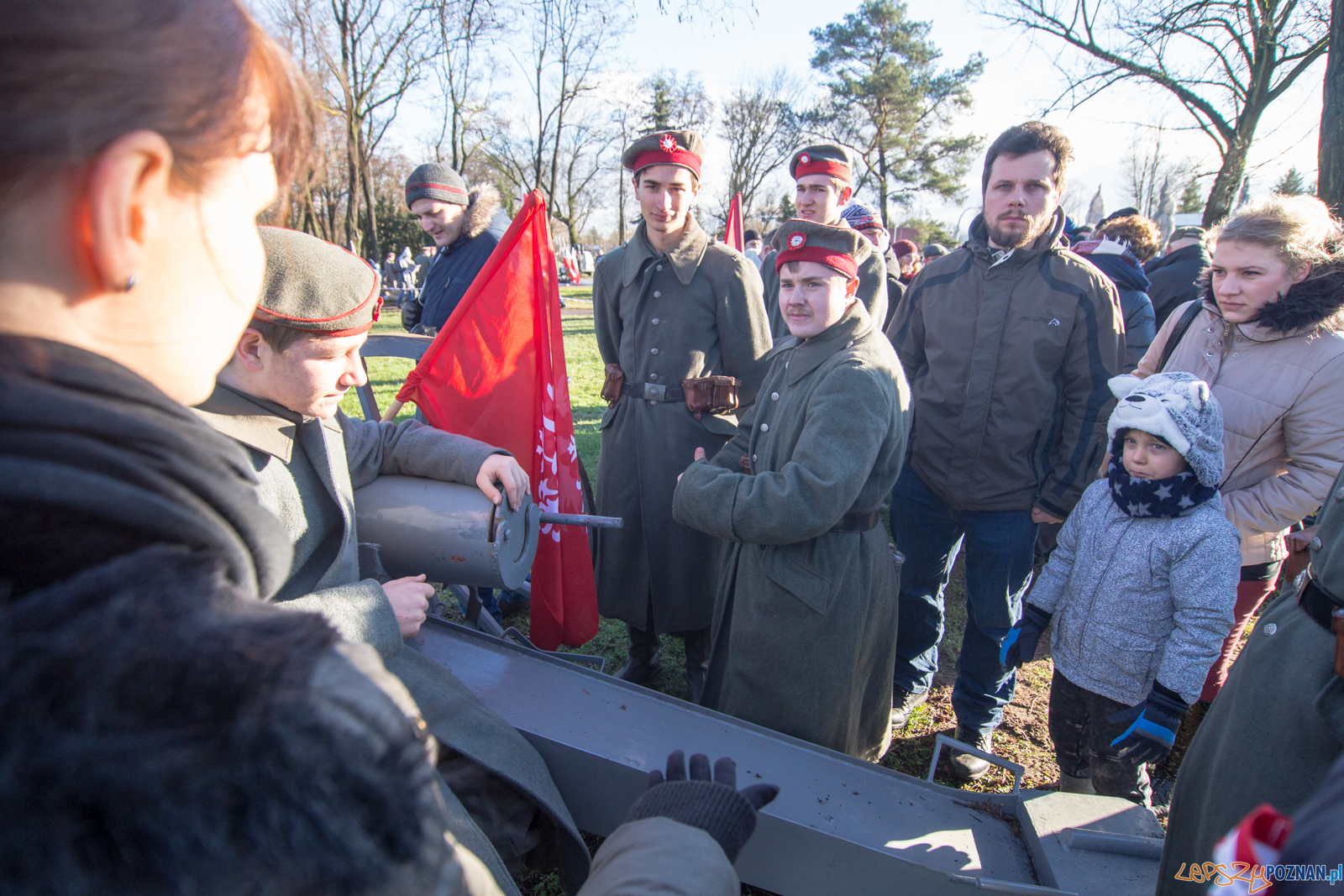 100 lecie zdobycia Ławicy - inscenizacja Foto: lepszyPOZNAN.pl/Piotr Rychter 100 lecie zdobycia Ławicy - inscenizacja Foto: lepszyPOZNAN.pl/Piotr Rychter