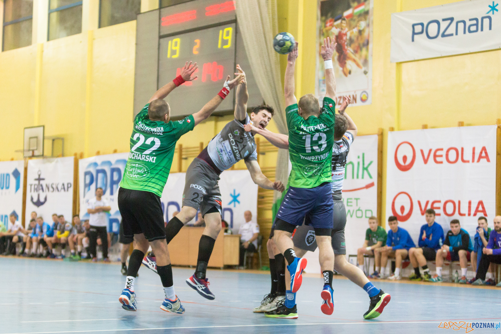 Mecz 12. kolejki I ligi piłki ręcznej mężczyzn WKS Grunwald Foto: lepszyPOZNAN.pl/Piotr Rychter Mecz 12. kolejki I ligi piłki ręcznej mężczyzn WKS Grunwald Foto: lepszyPOZNAN.pl/Piotr Rychter