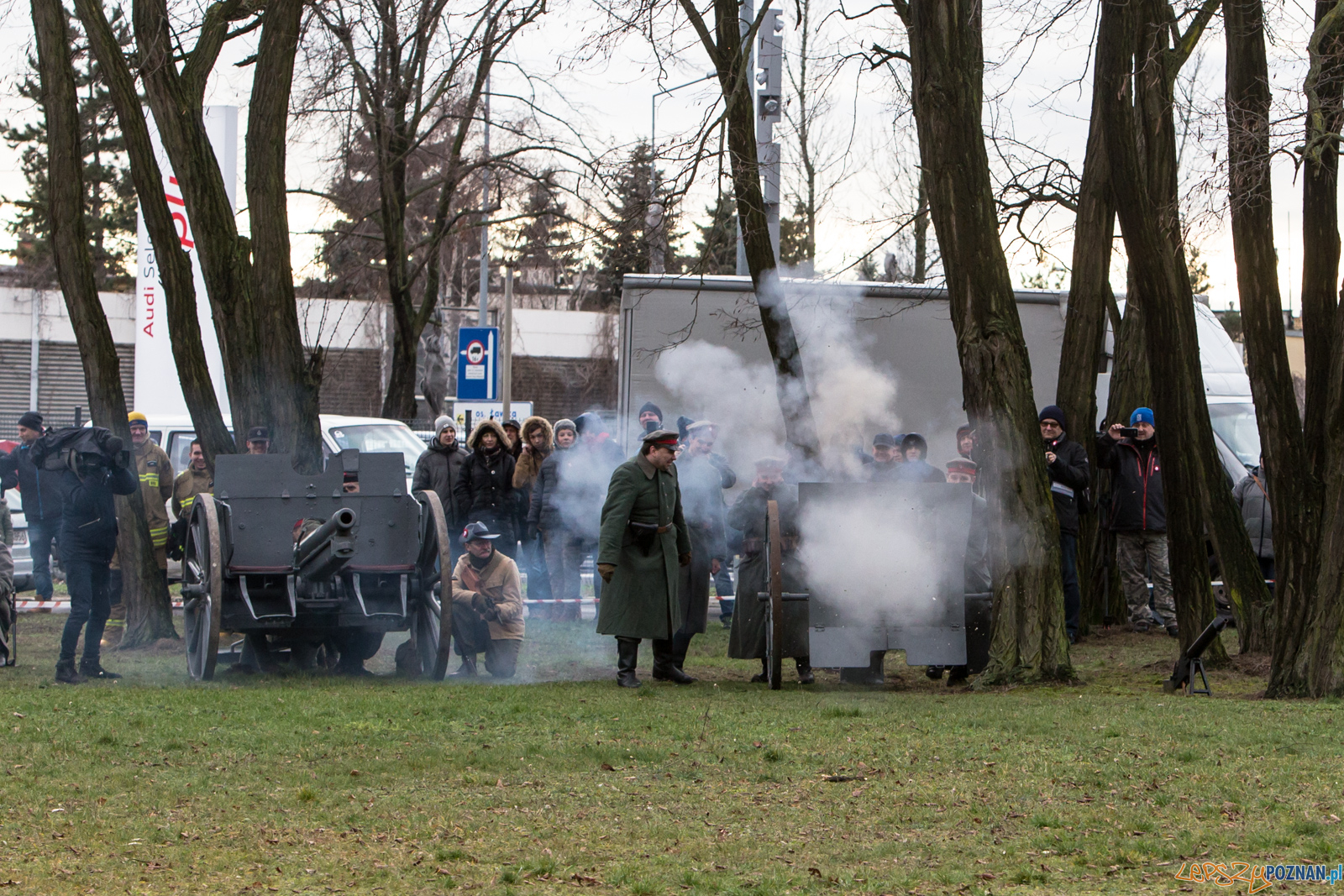 100 lecie zdobycia Ławicy - inscenizacja Foto: lepszyPOZNAN.pl/Piotr Rychter 100 lecie zdobycia Ławicy - inscenizacja Foto: lepszyPOZNAN.pl/Piotr Rychter